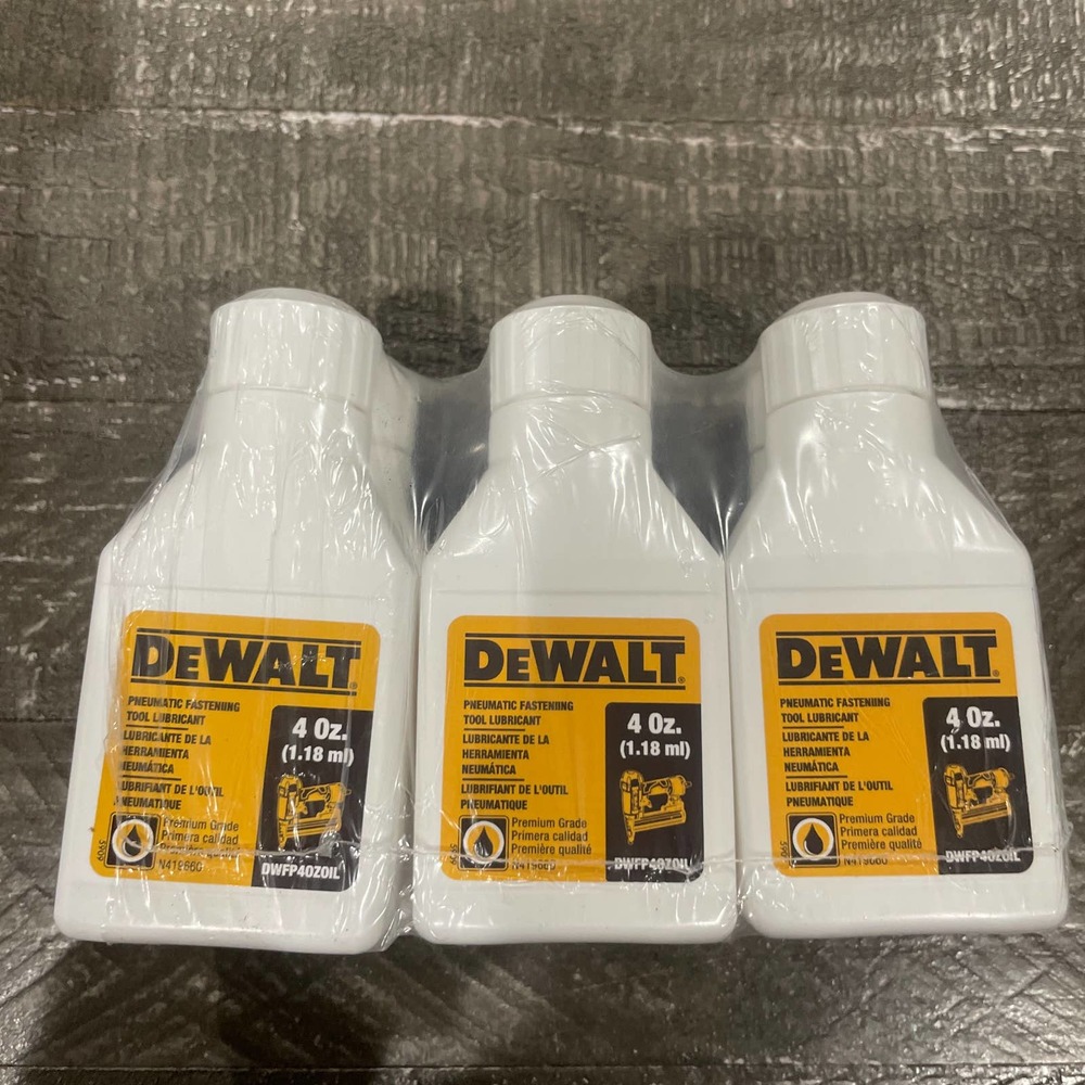 Dewalt 4 oz. Pneumatic Tool Lubricant air compressor Oil | DWFP4OZOIL